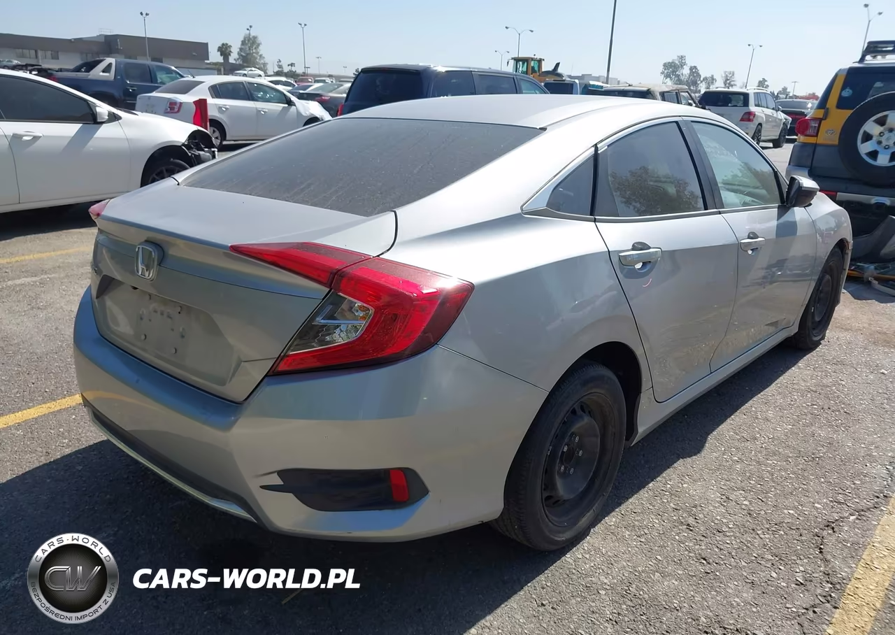 2020 Honda Civic Lx VIN:19XFC2F66LE206282 - 4