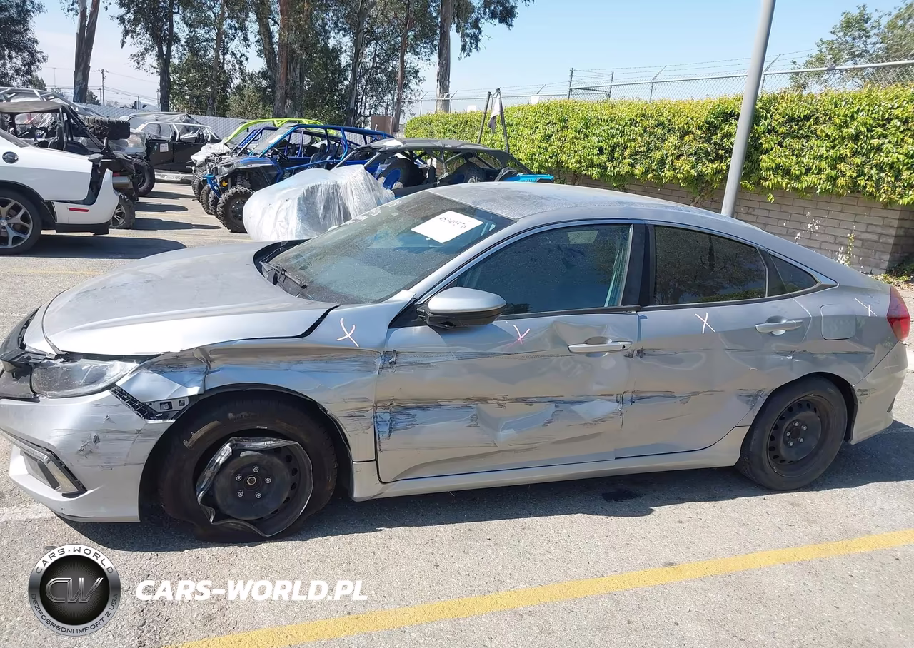 2020 Honda Civic Lx VIN:19XFC2F66LE206282 - 6