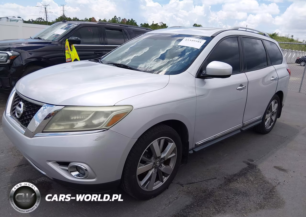 2014 Nissan Pathfinder Platinum VIN:5N1AR2MN0EC647110 - 2