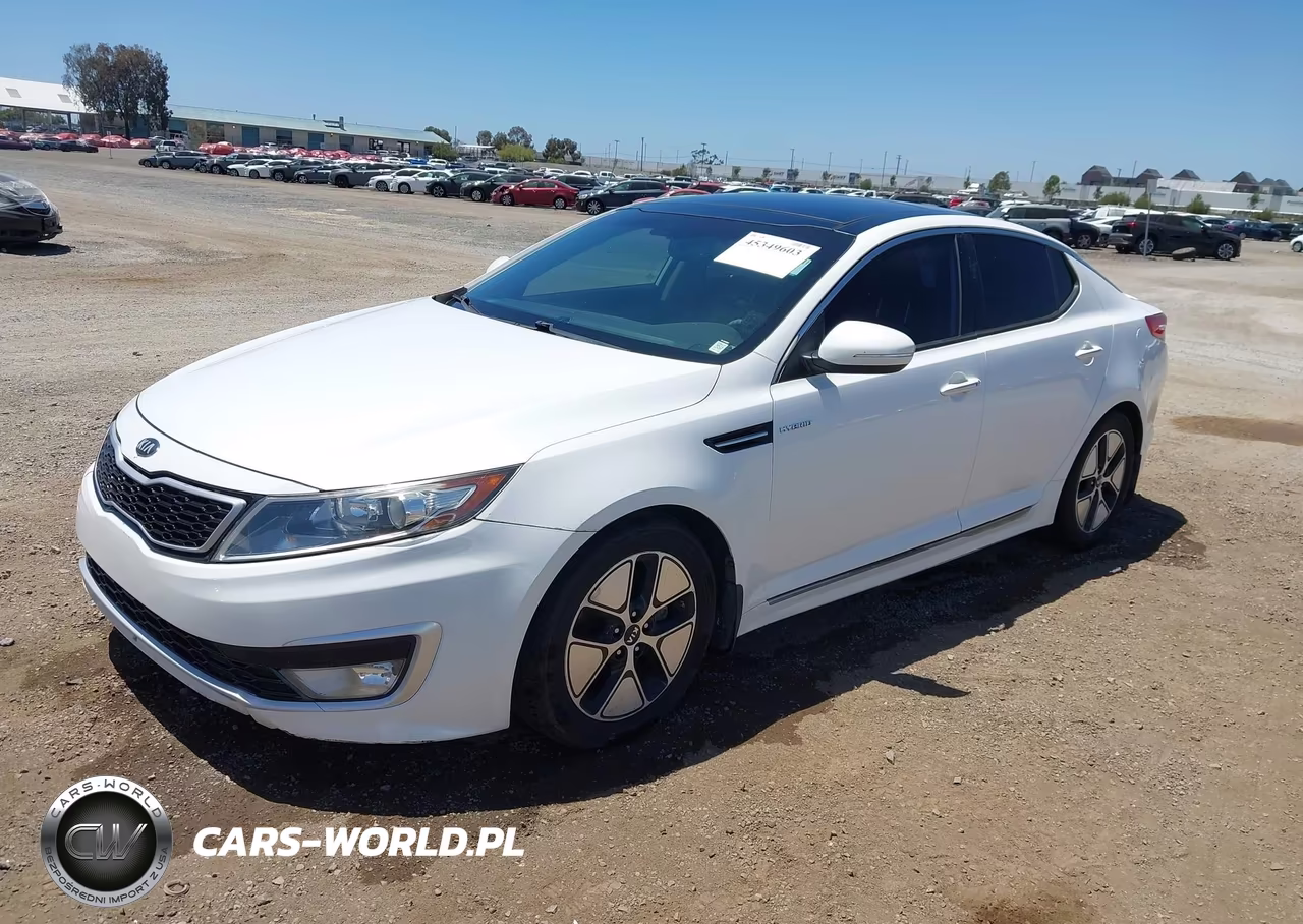 2013 Kia Optima Hybrid Ex VIN:KNAGM4AD4D5052040 - 2