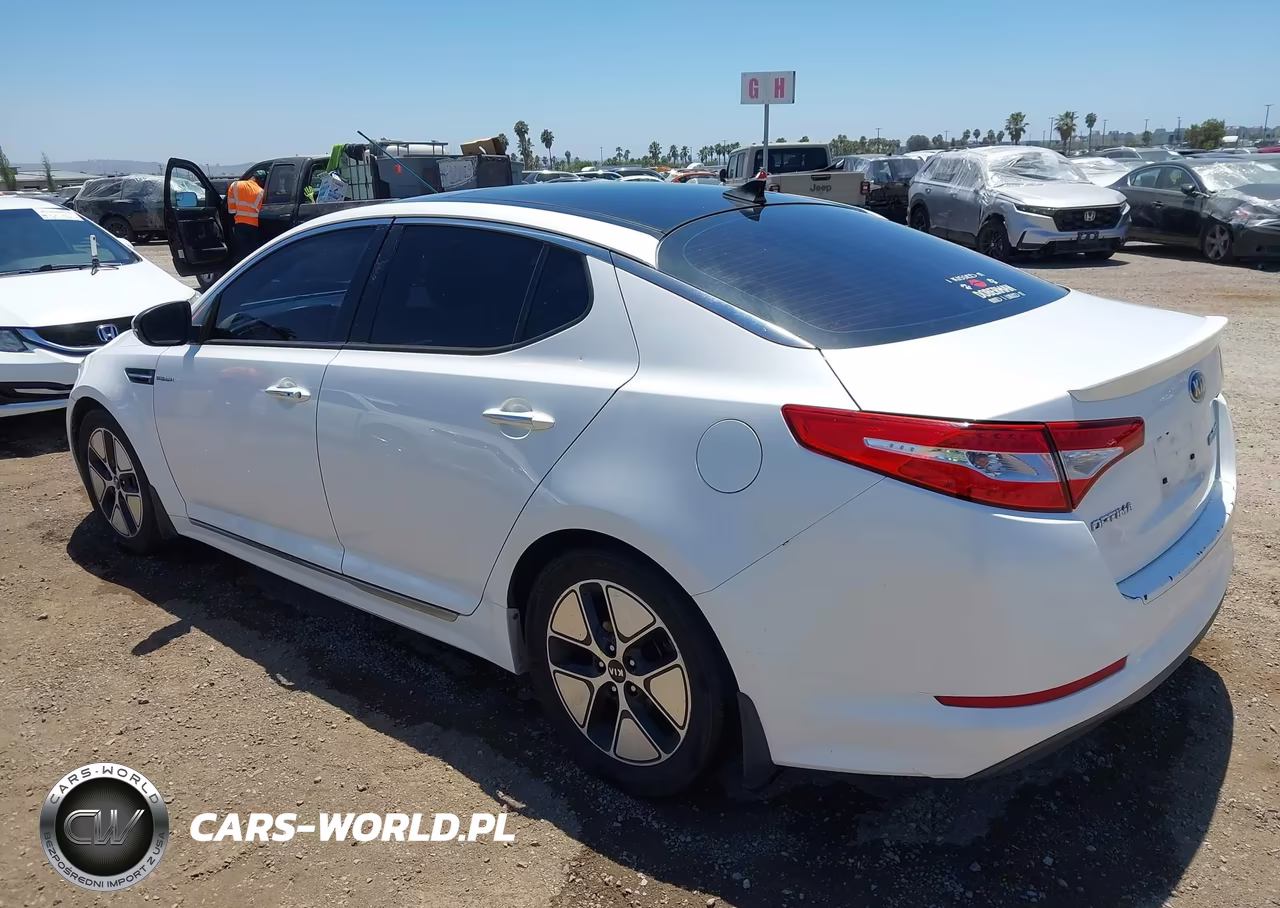 2013 Kia Optima Hybrid Ex VIN:KNAGM4AD4D5052040 - 3