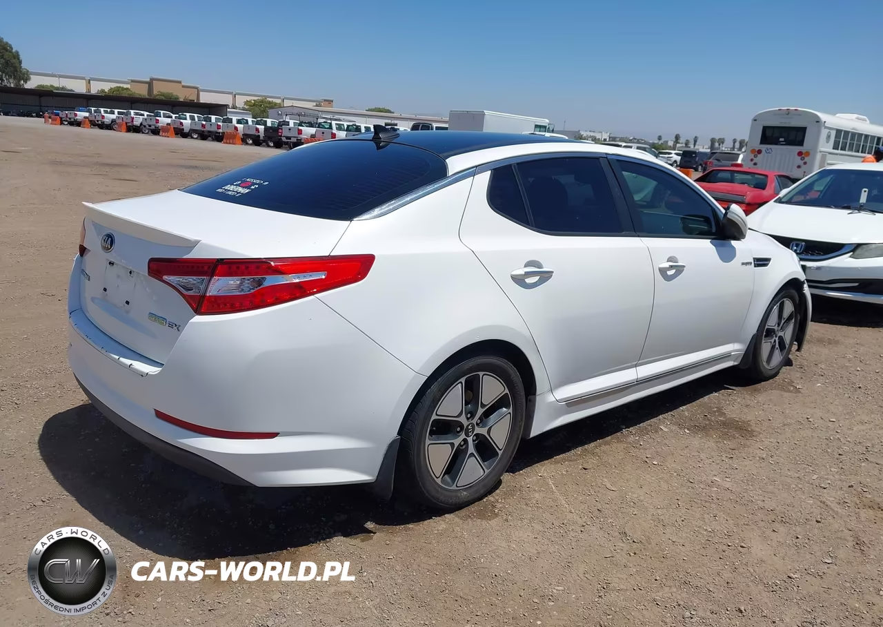 2013 Kia Optima Hybrid Ex VIN:KNAGM4AD4D5052040 - 4
