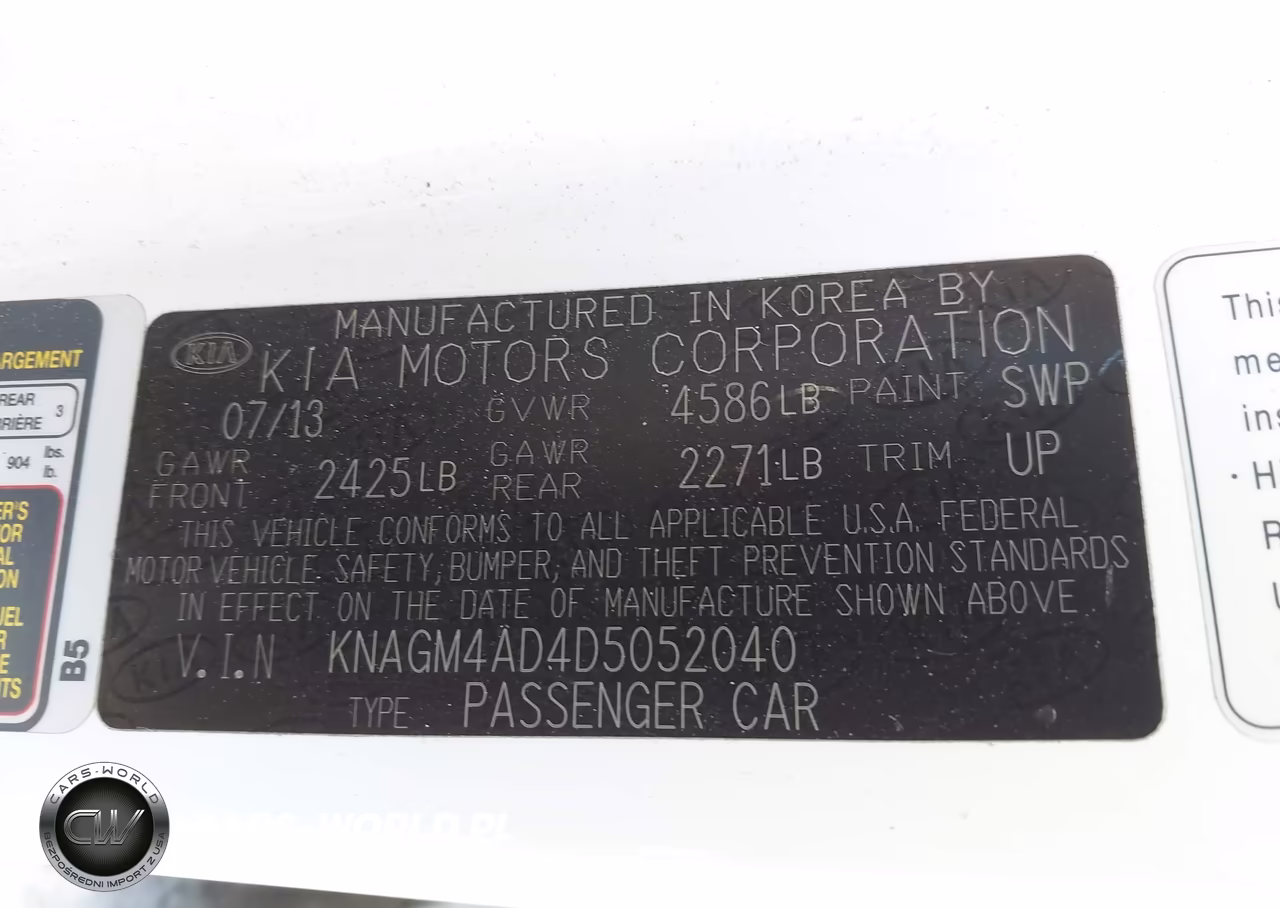 2013 Kia Optima Hybrid Ex VIN:KNAGM4AD4D5052040 - 9