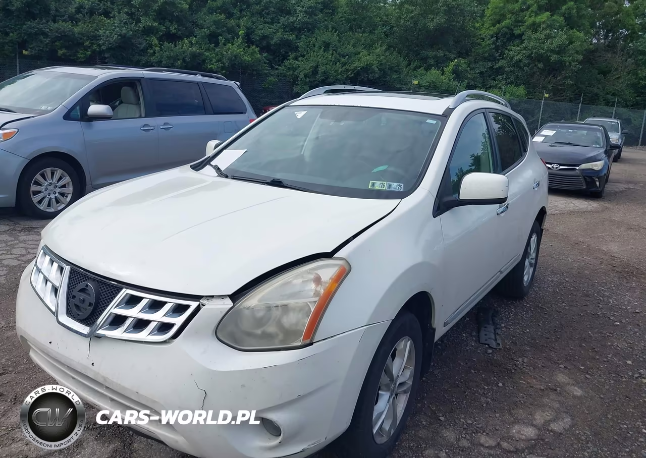 2013 Nissan Rogue Sv VIN:JN8AS5MV1DW620056 - 2