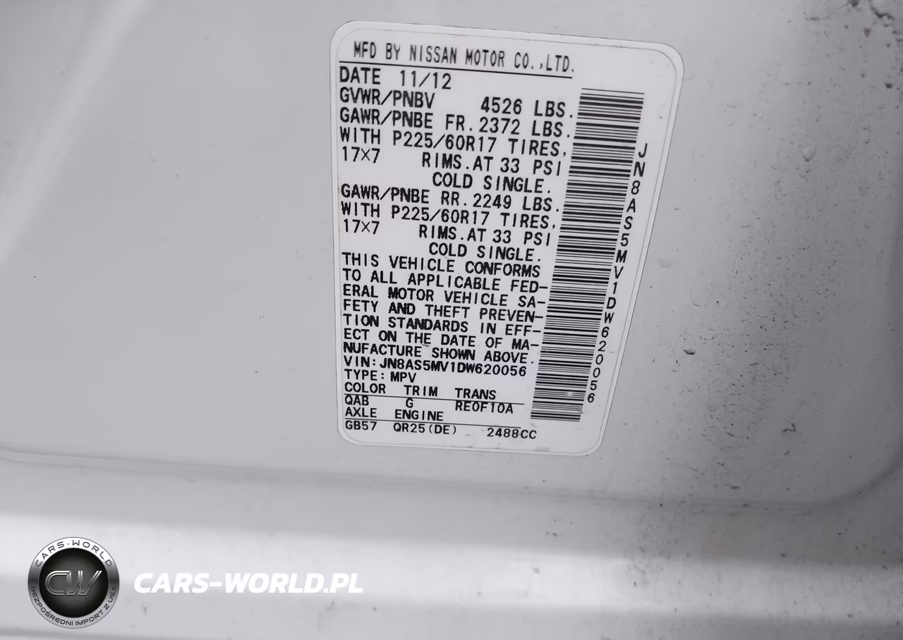 2013 Nissan Rogue Sv VIN:JN8AS5MV1DW620056 - 9