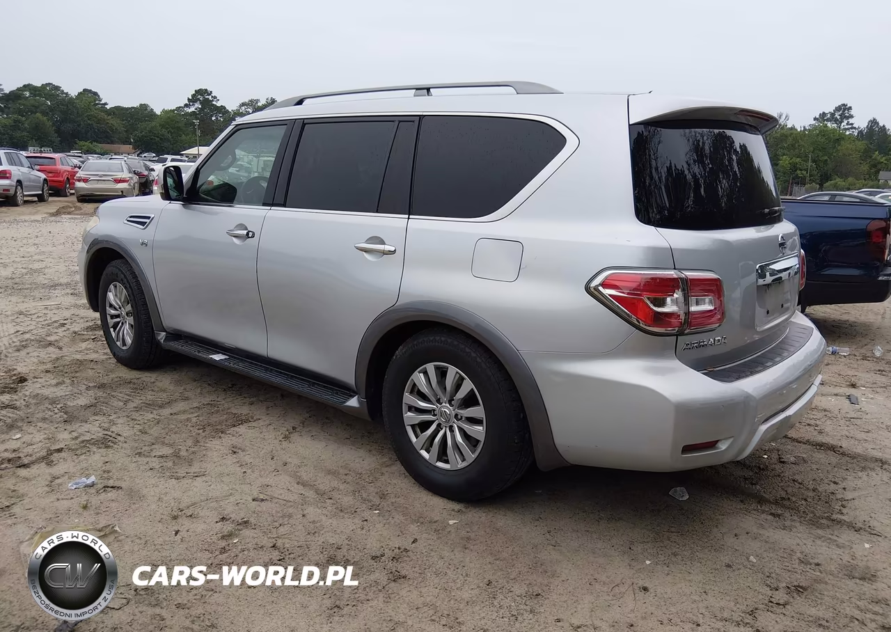 2018 Nissan Armada Sv VIN:JN8AY2ND2J9052025 - 3