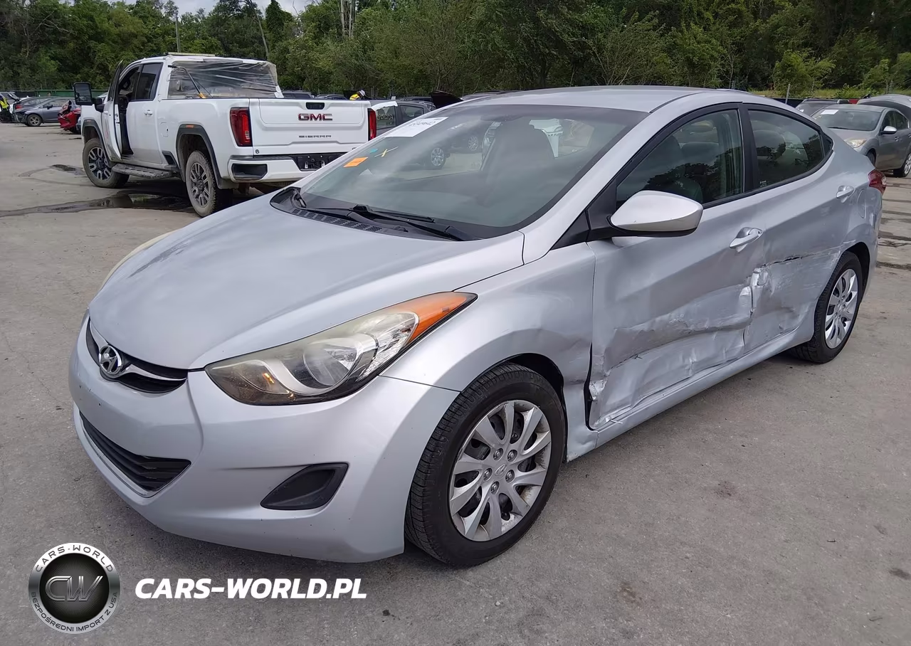 2011 Hyundai Elantra Gls VIN:5NPDH4AEXBH035856 - 2