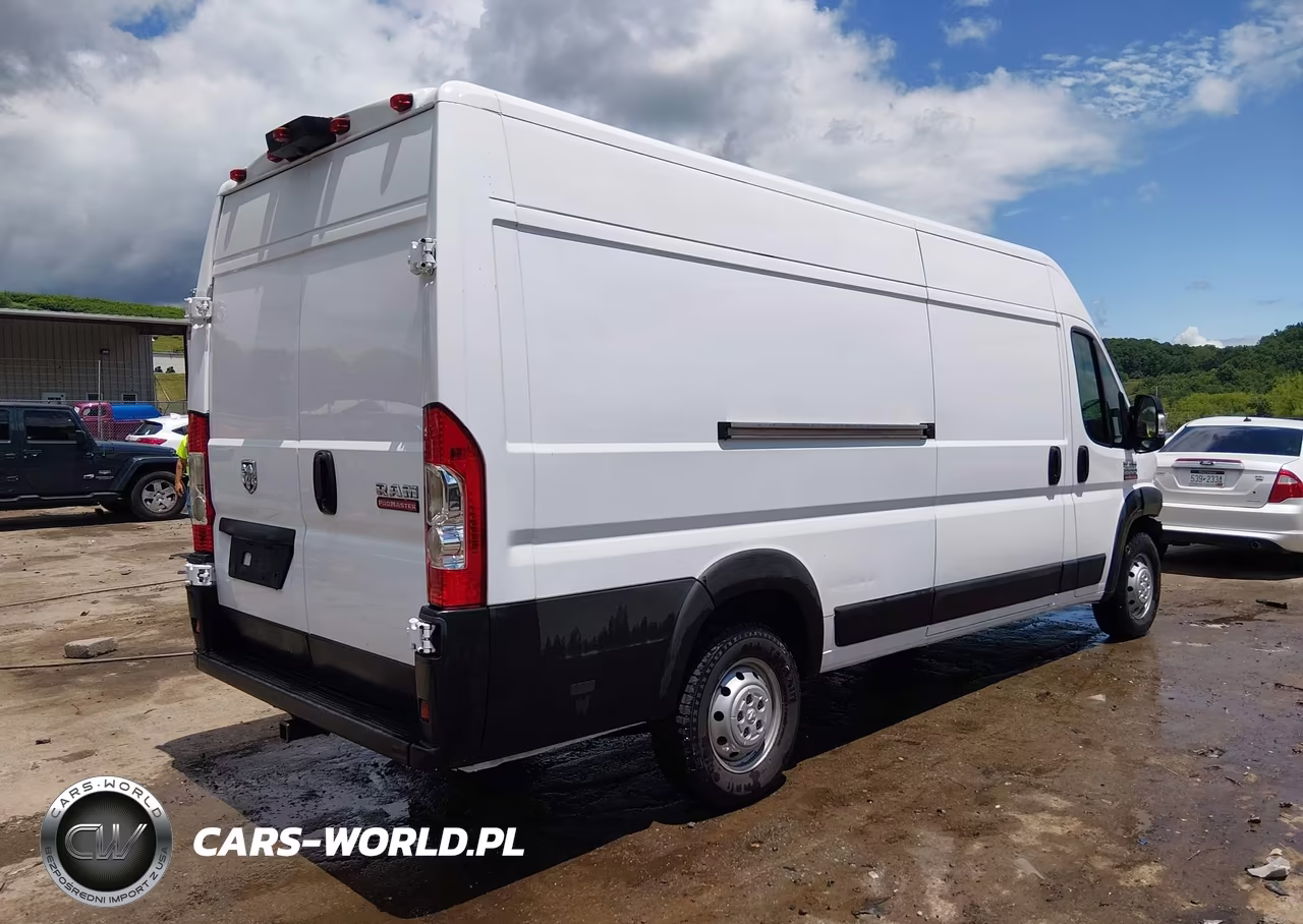 2019 Ram Promaster 3500 Cargo Van High Roof 159 Wb Ext VIN:3C6URVJG7KE565296 - 4