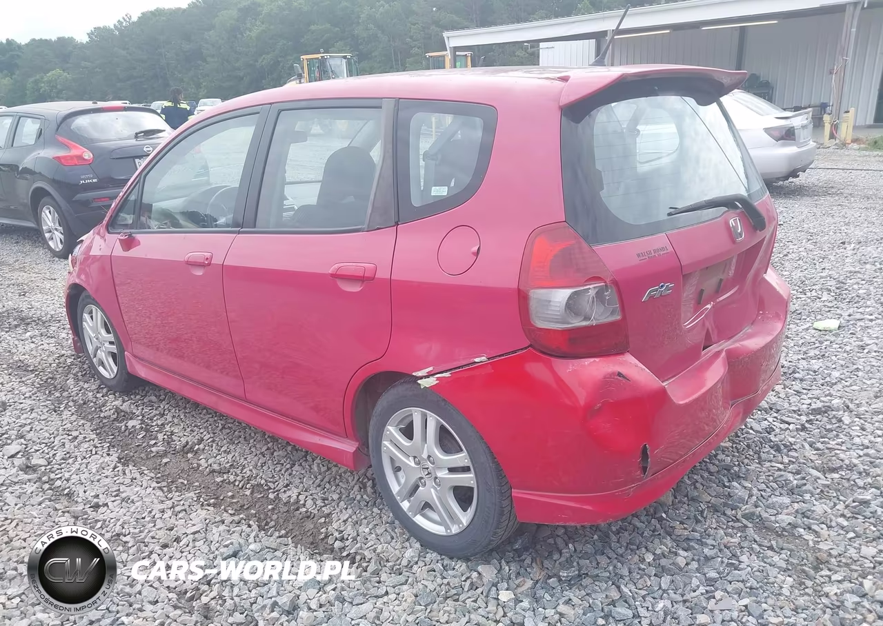 2007 Honda Fit Sport VIN:JHMGD38627S039764 - 3