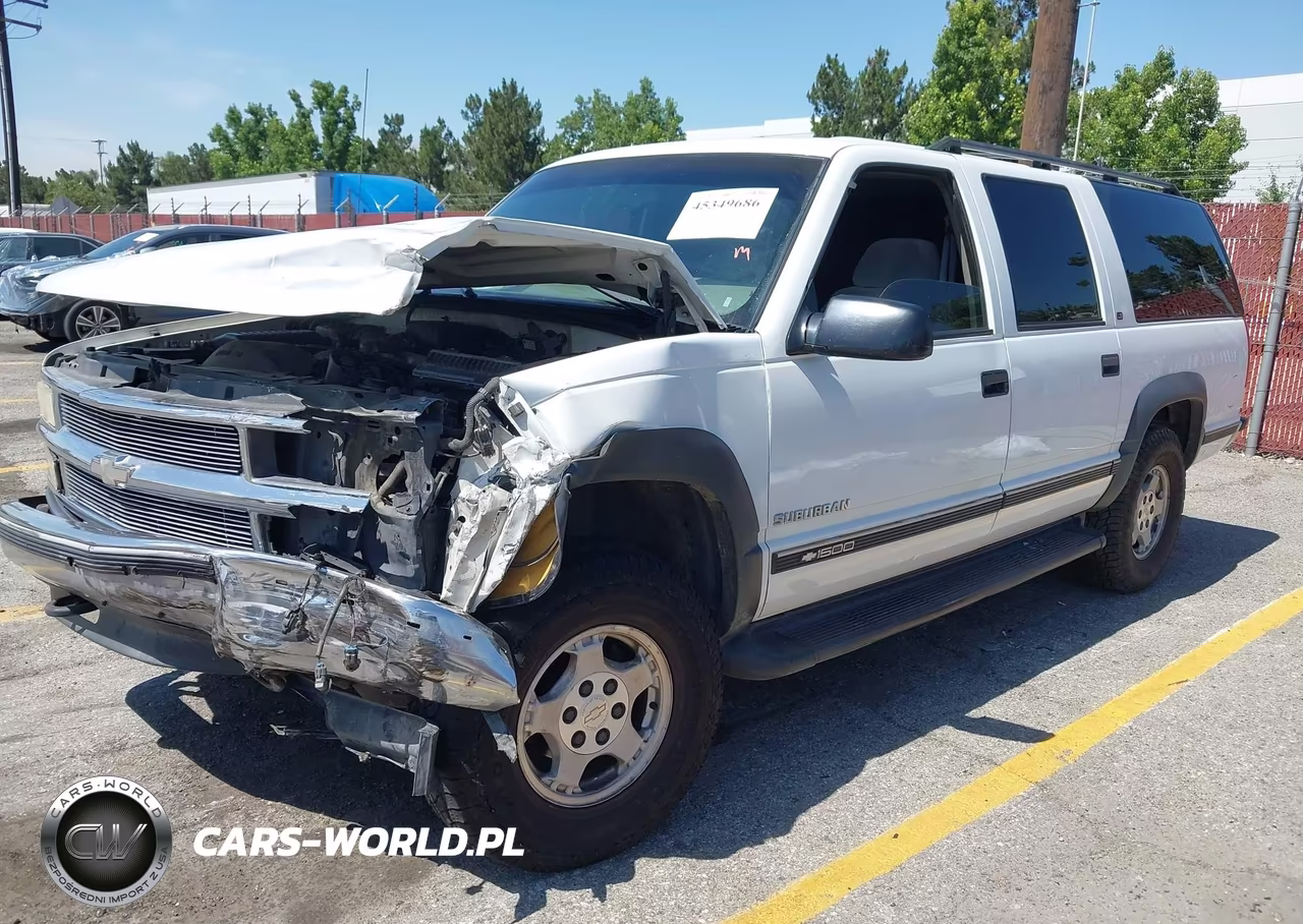 1999 Chevrolet Suburban Lt VIN:3GNFK16R4XG109204 - 2