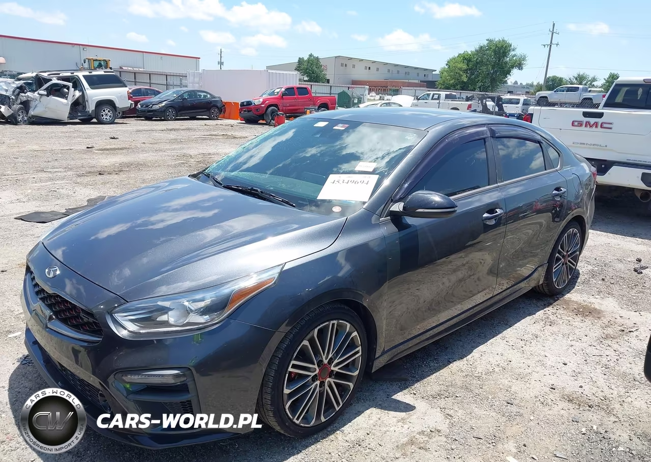 2020 Kia Forte Gt VIN:3KPF44AC6LE255102 - 2