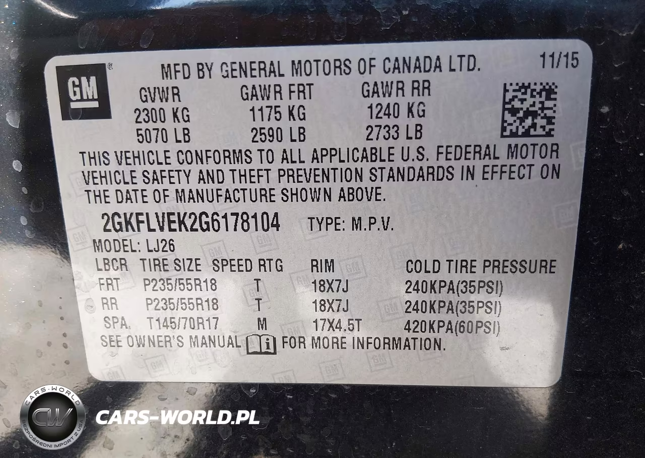 2016 GMC Terrain Denali VIN:2GKFLVEK2G6178104 - 9
