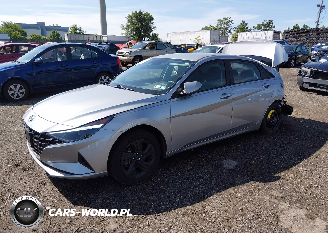 2021 Hyundai Elantra Sel VIN:5NPLM4AG9MH006392 - 2