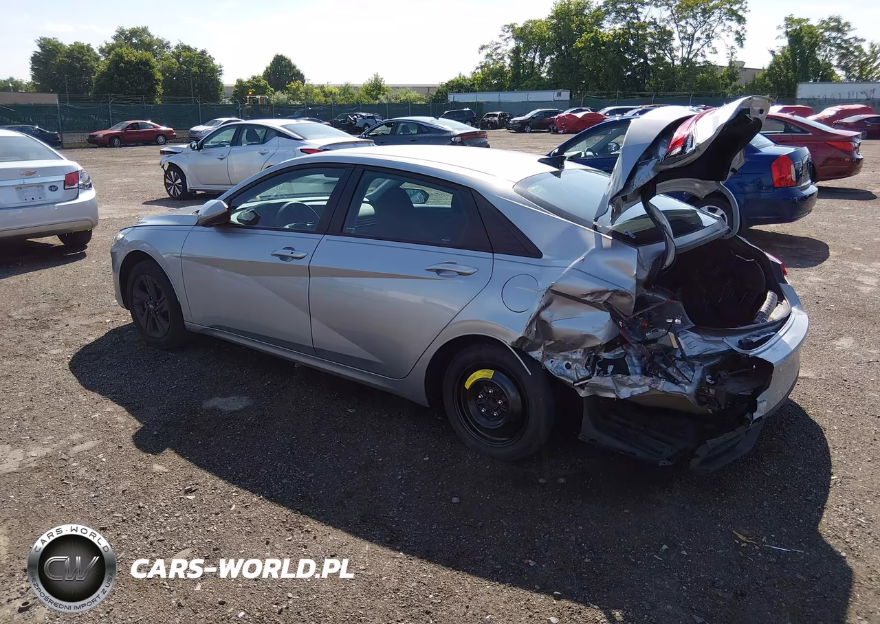 2021 Hyundai Elantra Sel VIN:5NPLM4AG9MH006392 - 3