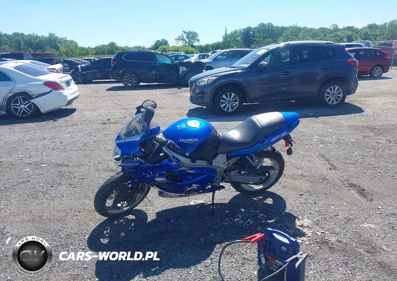2001 Triumph Motorcycle Tt600 VIN:SMT800GE11J130614 - 2