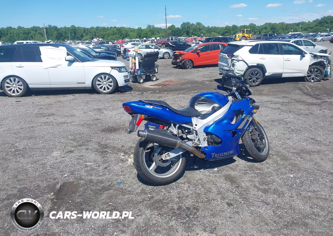 2001 Triumph Motorcycle Tt600 VIN:SMT800GE11J130614 - 4