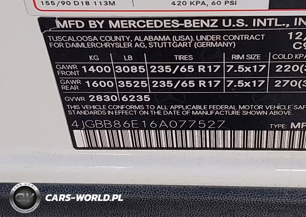 2006 Mercedes-Benz Ml 350 4Matic VIN:4JGBB86E16A077527 - 9
