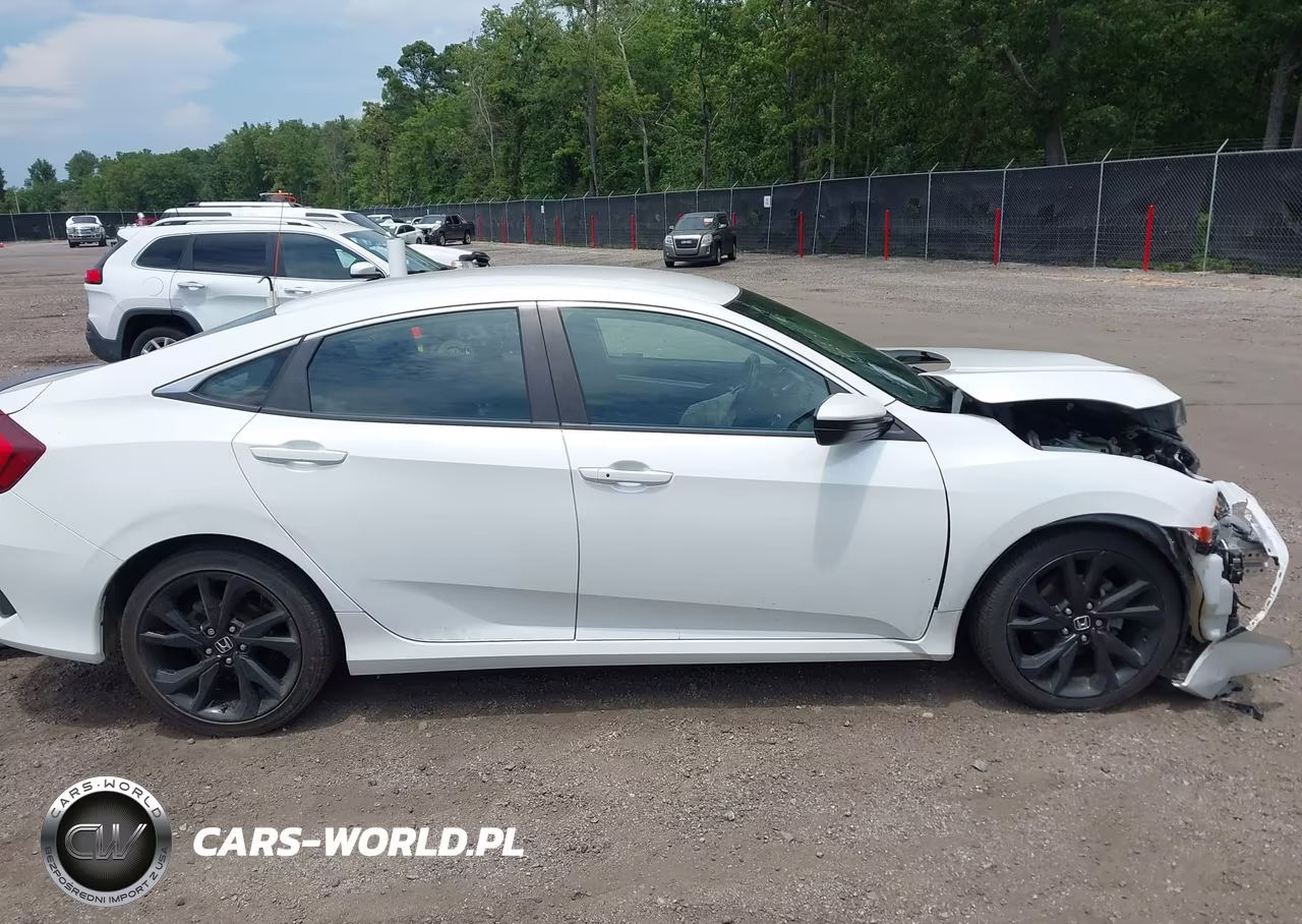 2020 Honda Civic Sport VIN:2HGFC2F86LH501180 - 14