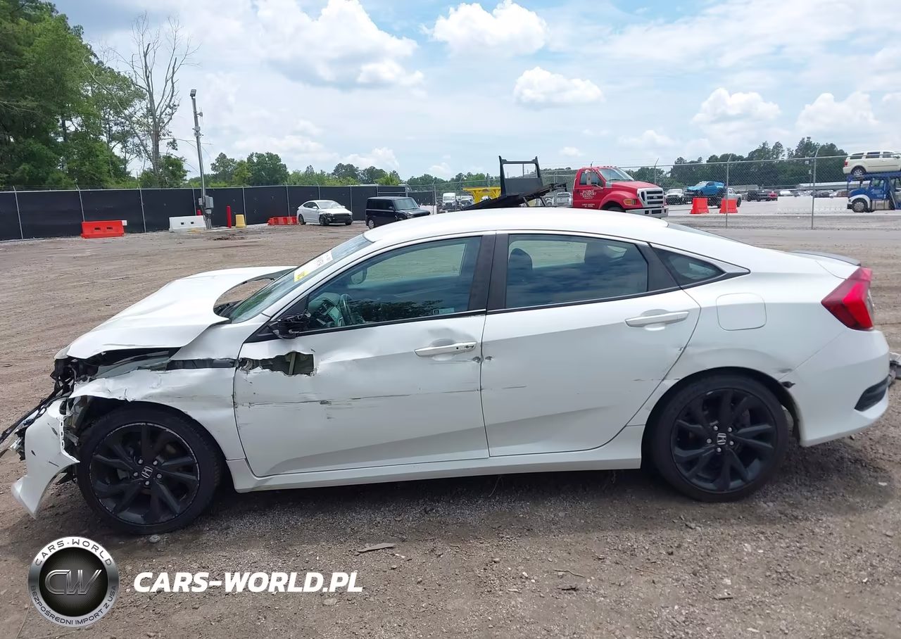 2020 Honda Civic Sport VIN:2HGFC2F86LH501180 - 15