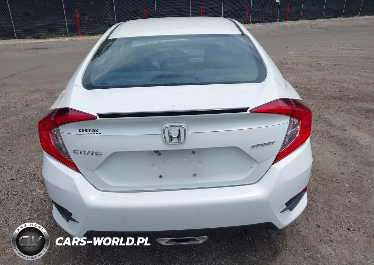 2020 Honda Civic Sport VIN:2HGFC2F86LH501180 - 17