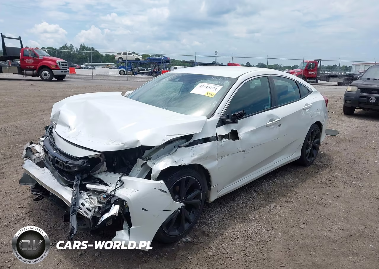2020 Honda Civic Sport VIN:2HGFC2F86LH501180 - 2