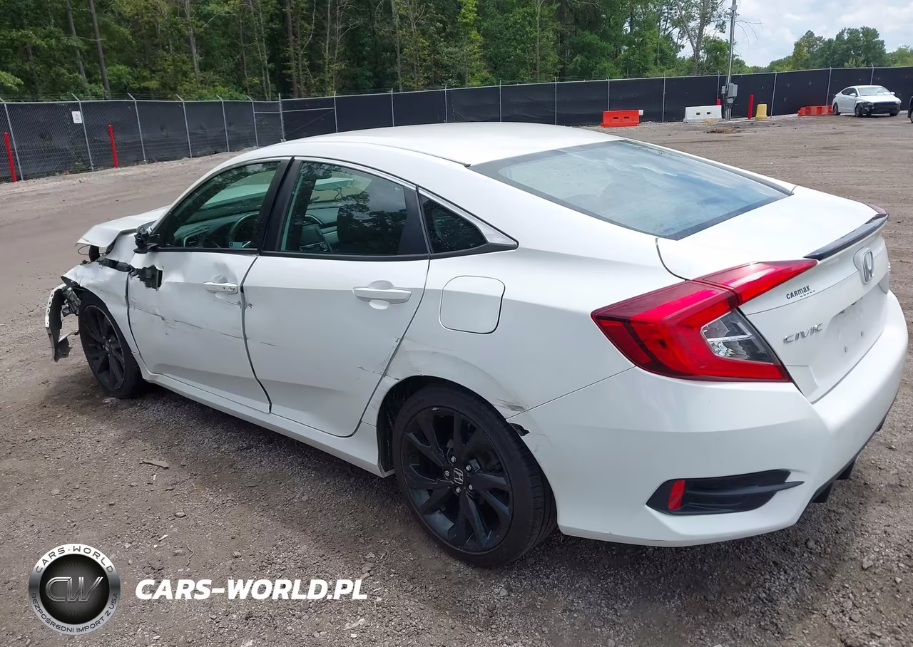 2020 Honda Civic Sport VIN:2HGFC2F86LH501180 - 3