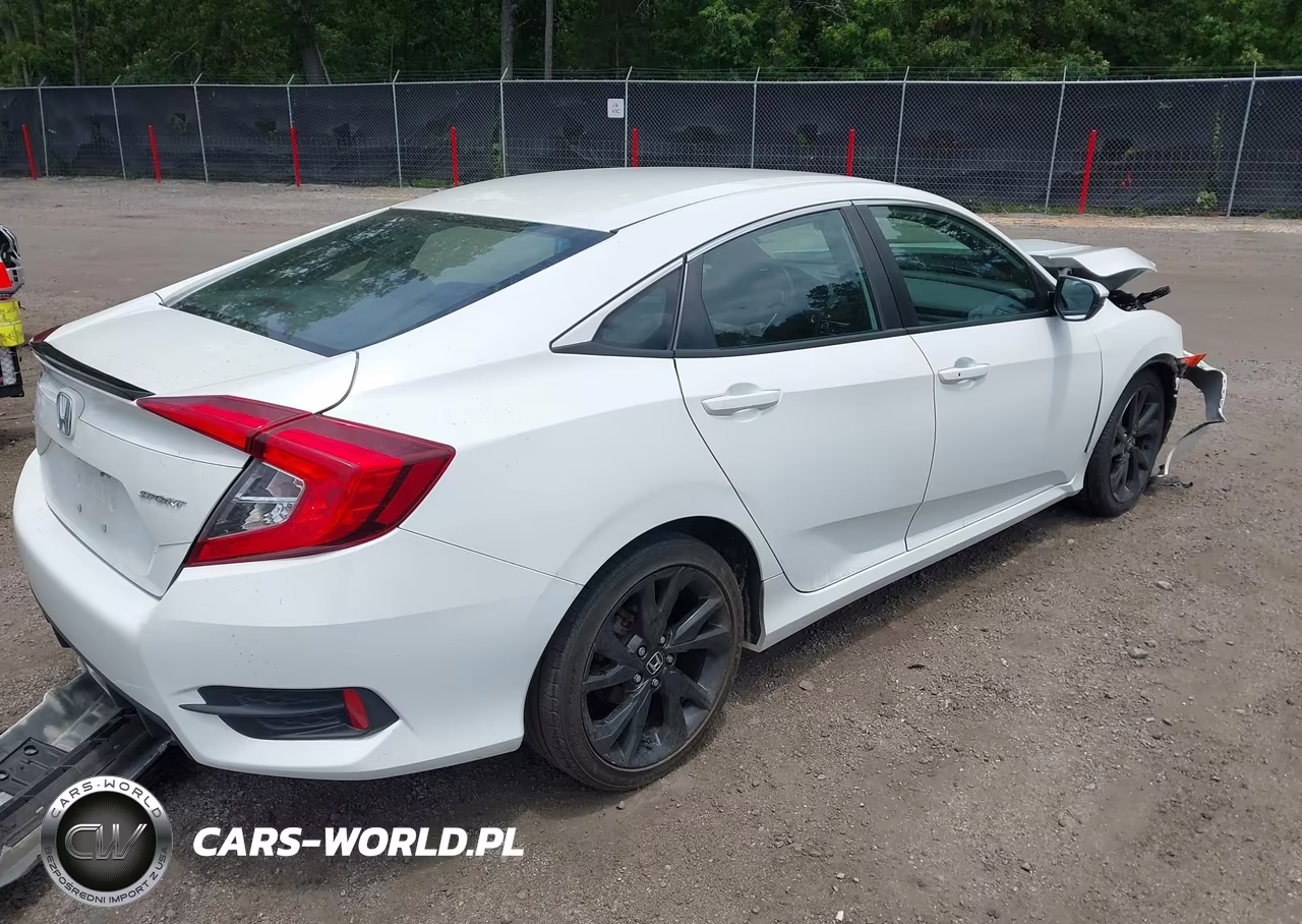 2020 Honda Civic Sport VIN:2HGFC2F86LH501180 - 4