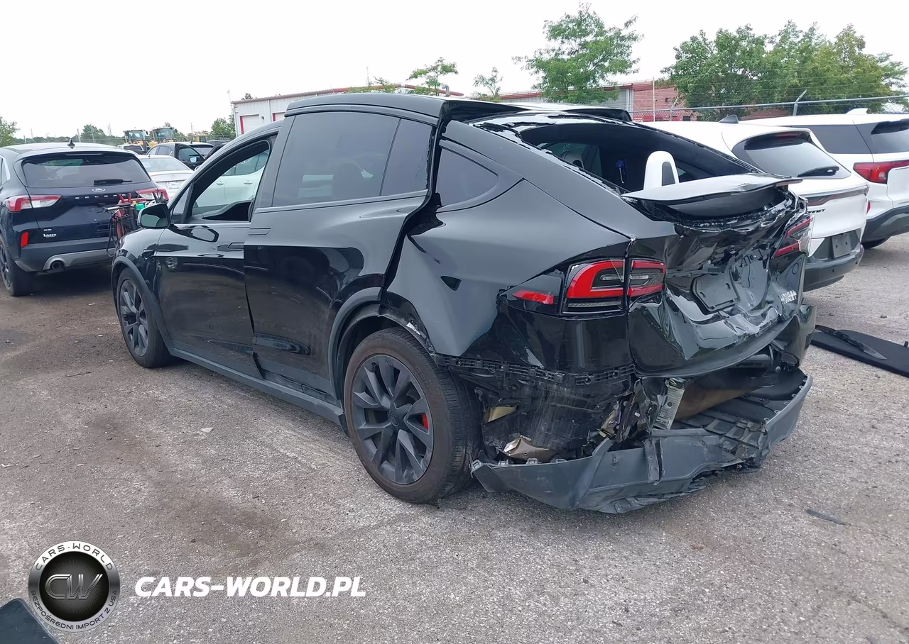 2024 Tesla Model X Plaid Tri Motor All-Wheel Drive VIN:7SAXCBE62RF437093 - 3