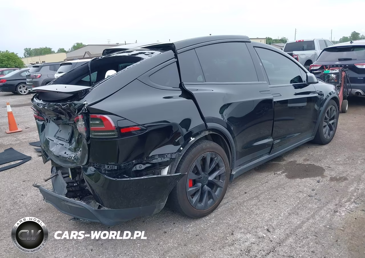 2024 Tesla Model X Plaid Tri Motor All-Wheel Drive VIN:7SAXCBE62RF437093 - 4