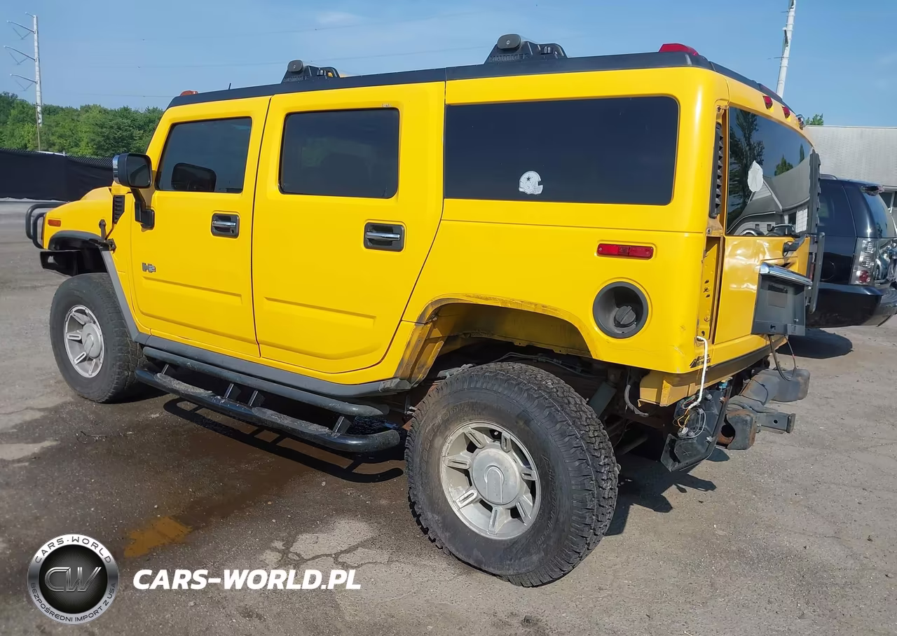 2004 Hummer H2 VIN:5GRGN23U34H104059 - 3