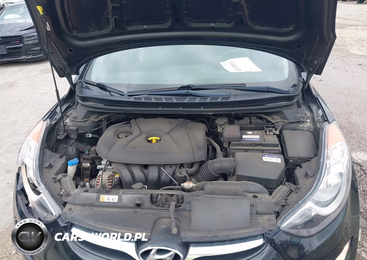 2012 Hyundai Elantra Gls (Ulsan Plant) VIN:KMHDH4AE6CU261606 - 10