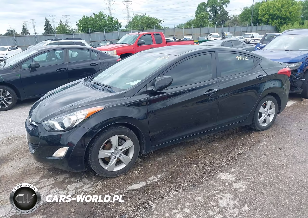 2012 Hyundai Elantra Gls (Ulsan Plant) VIN:KMHDH4AE6CU261606 - 2