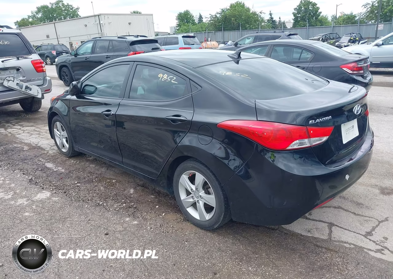 2012 Hyundai Elantra Gls (Ulsan Plant) VIN:KMHDH4AE6CU261606 - 3
