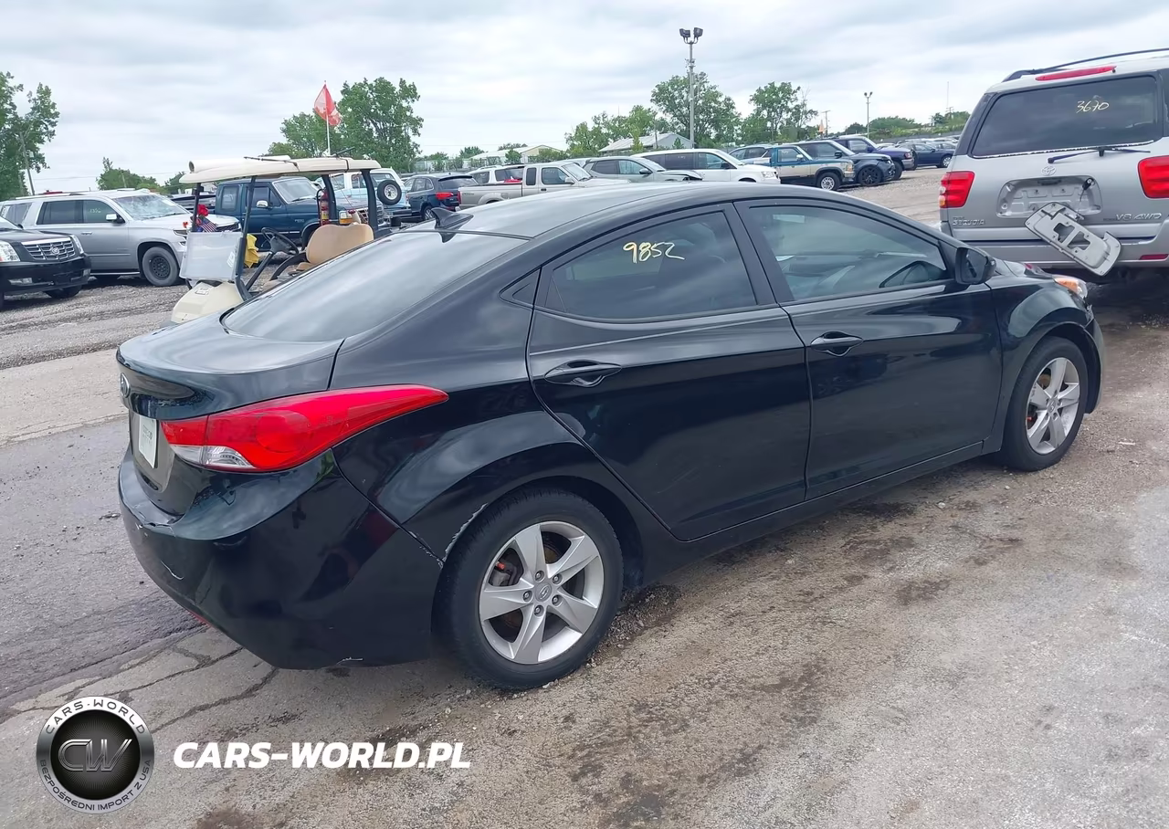 2012 Hyundai Elantra Gls (Ulsan Plant) VIN:KMHDH4AE6CU261606 - 4