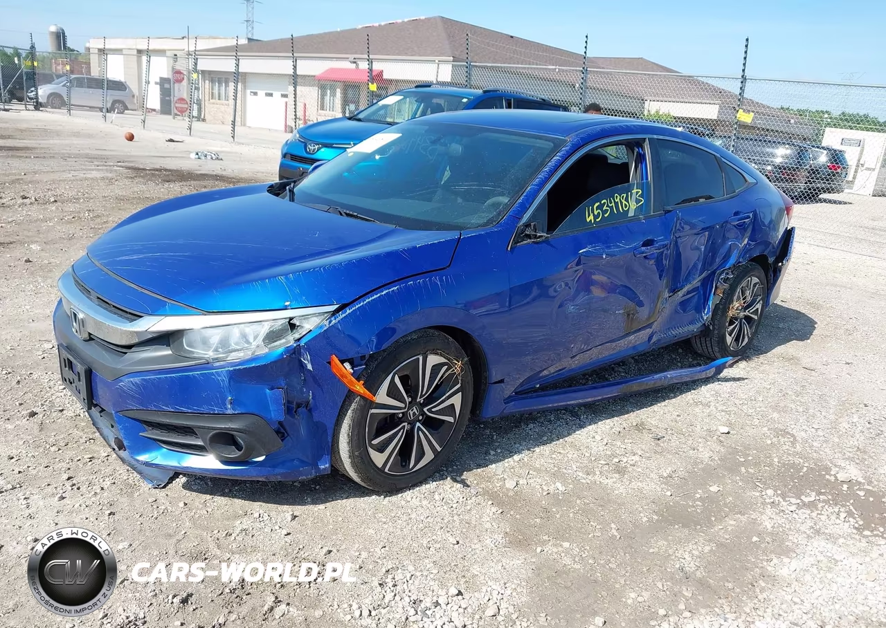 2016 Honda Civic Ex VIN:19XFC1F39GE035260 - 2