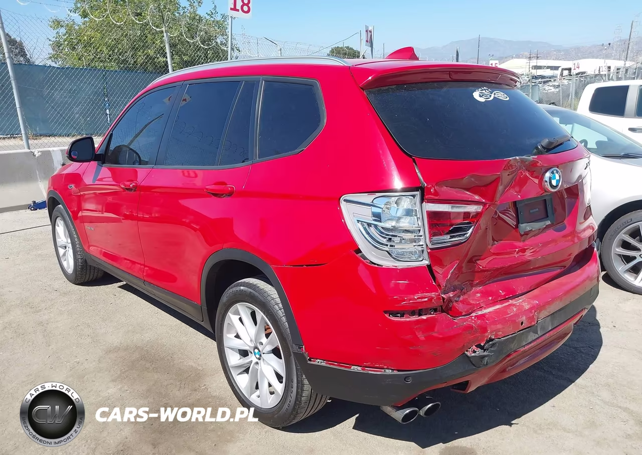 2017 BMW X3 Sdrive28I VIN:5UXWZ7C56H0U45689 - 3