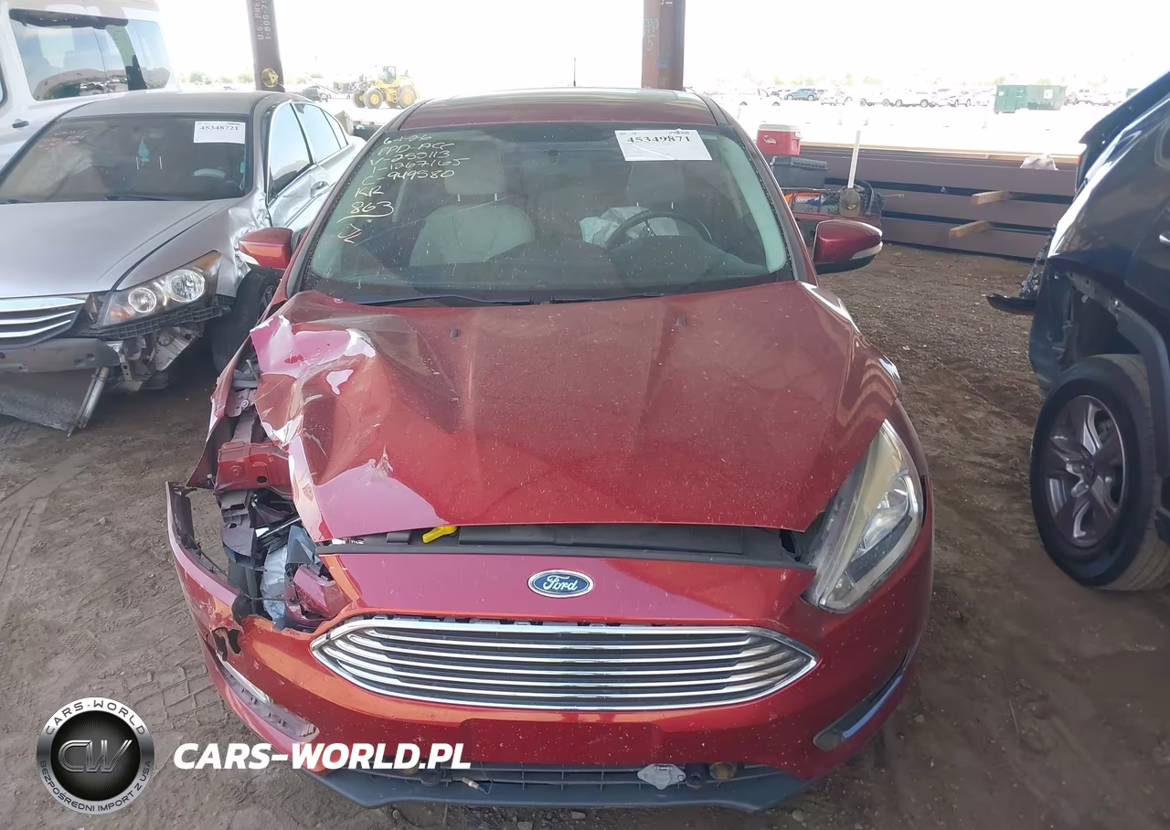 2017 Ford Focus Titanium VIN:1FADP3J25HL255113 - 12