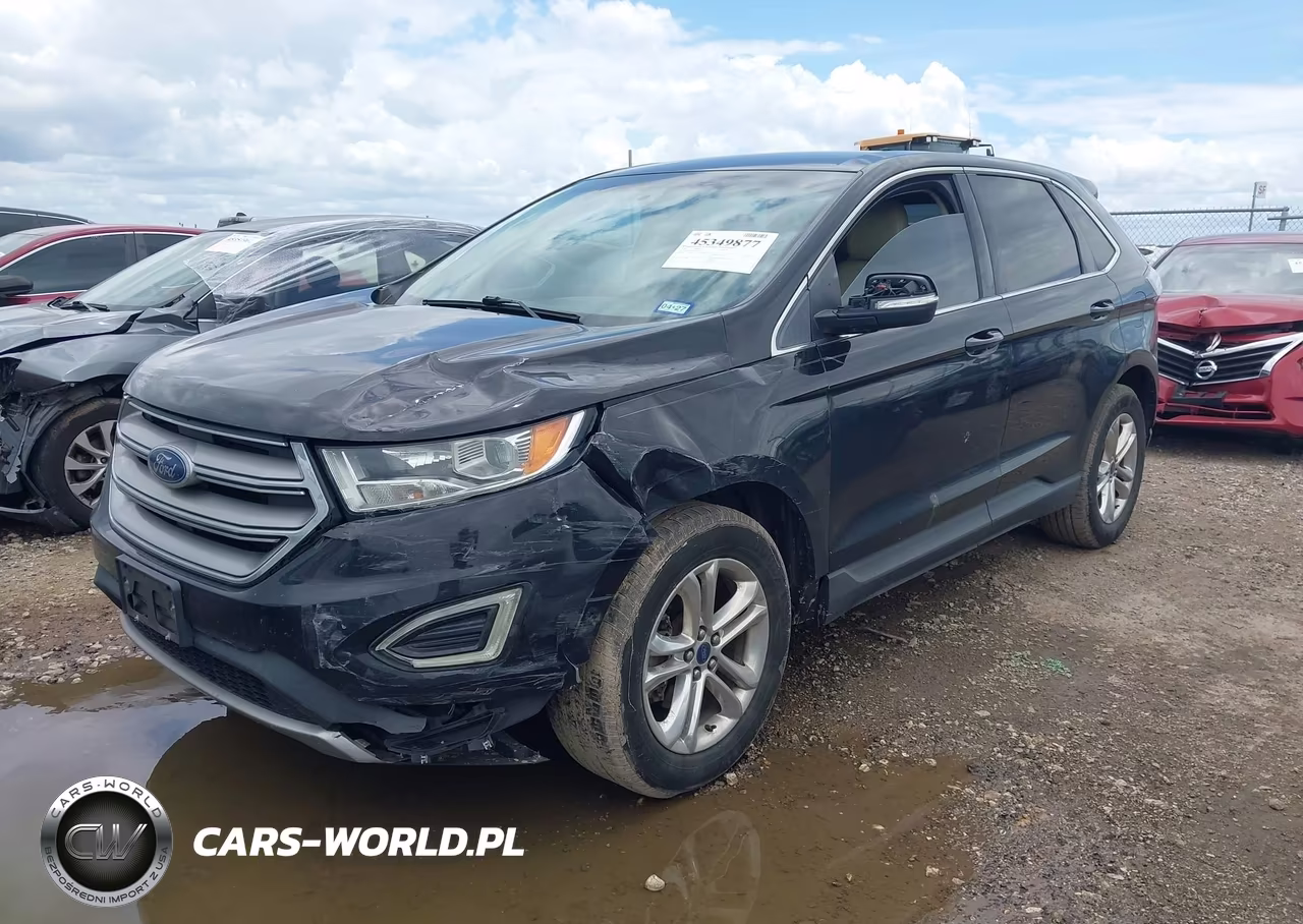 2016 Ford Edge Sel VIN:2FMPK3J98GBB72613 - 2