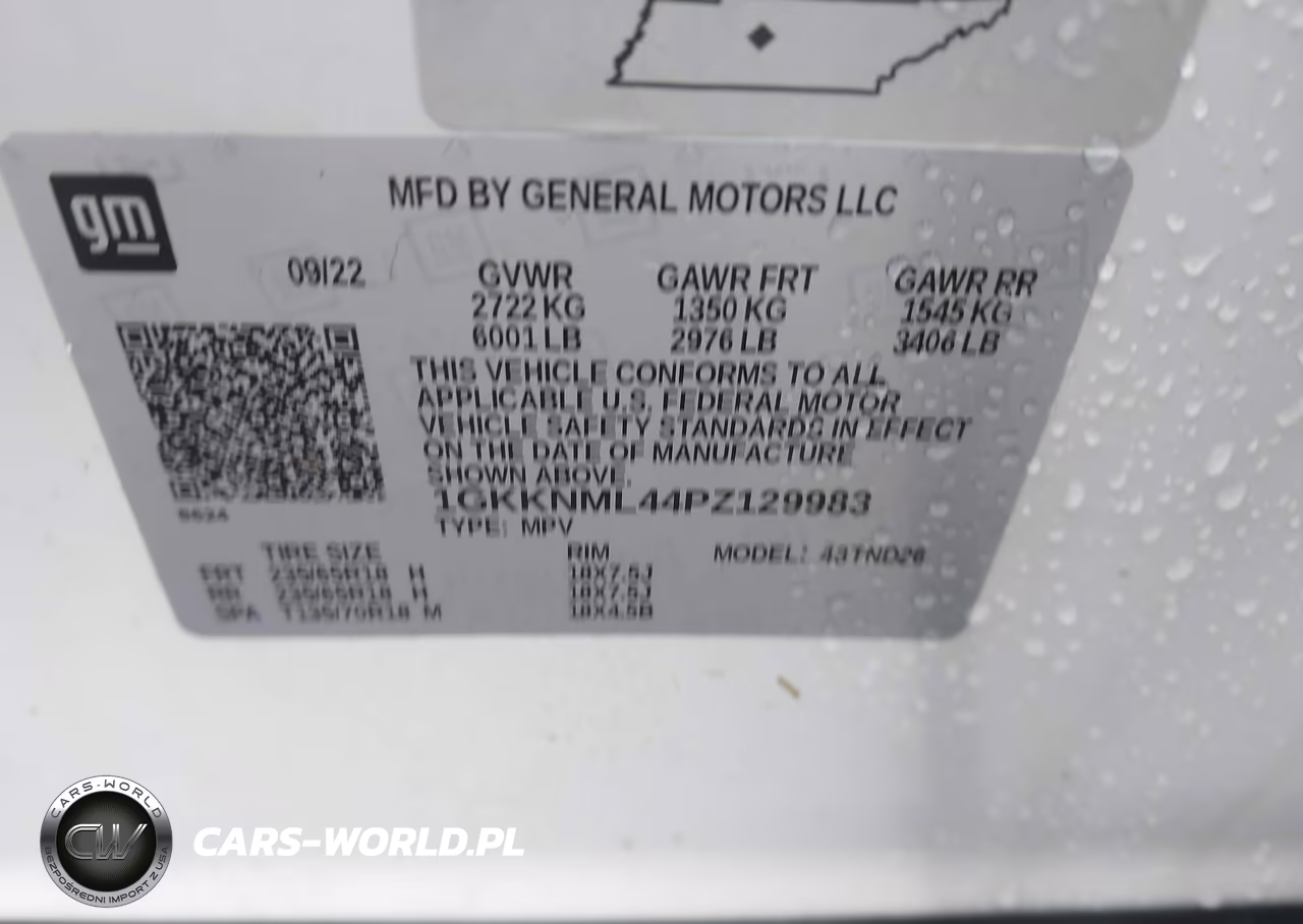 2023 GMC Acadia Fwd Slt VIN:1GKKNML44PZ129983 - 9