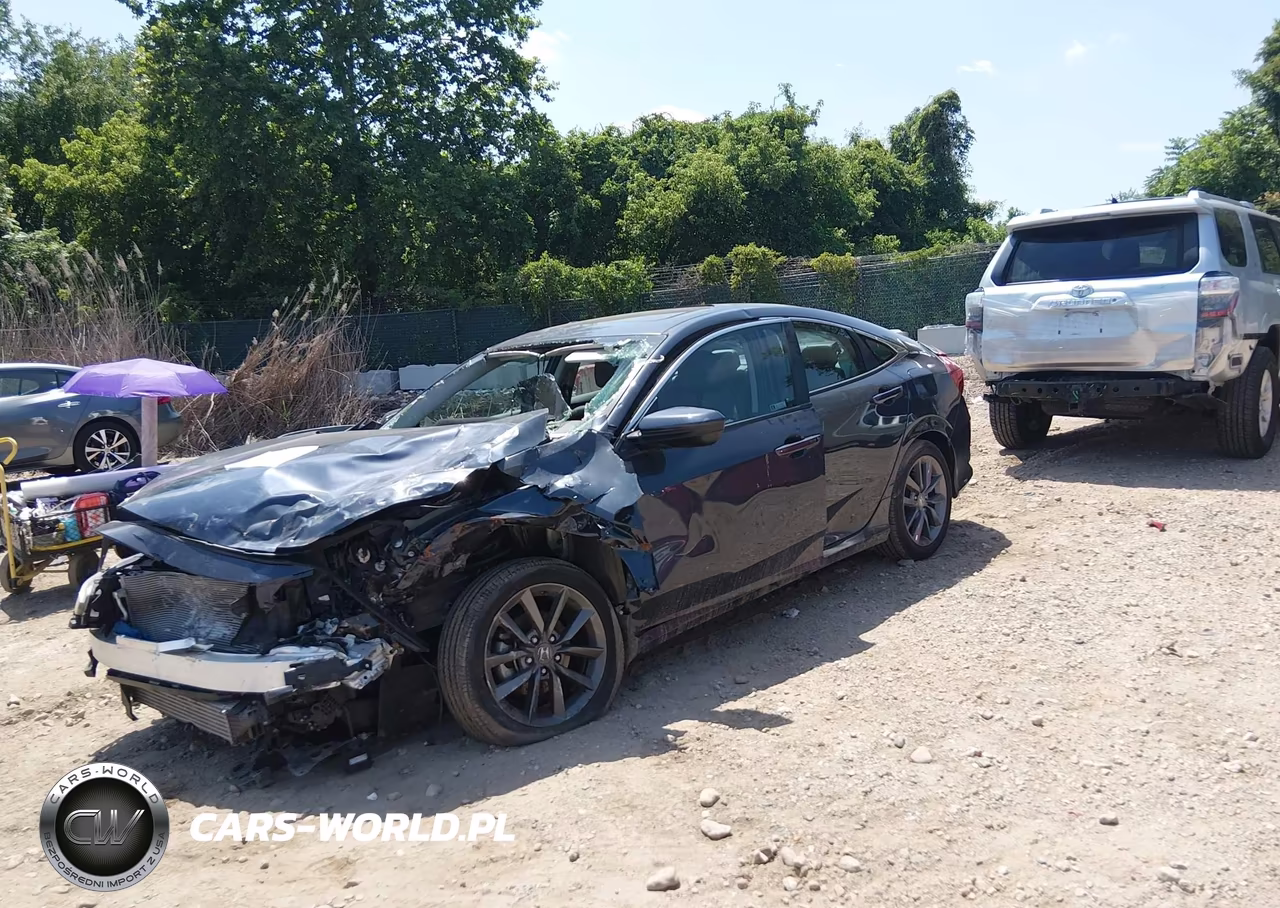 2021 Honda Civic Ex-L VIN:2HGFC1F7XMH702941 - 2