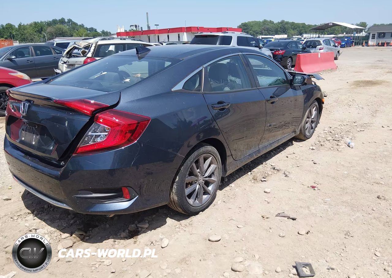 2021 Honda Civic Ex-L VIN:2HGFC1F7XMH702941 - 4