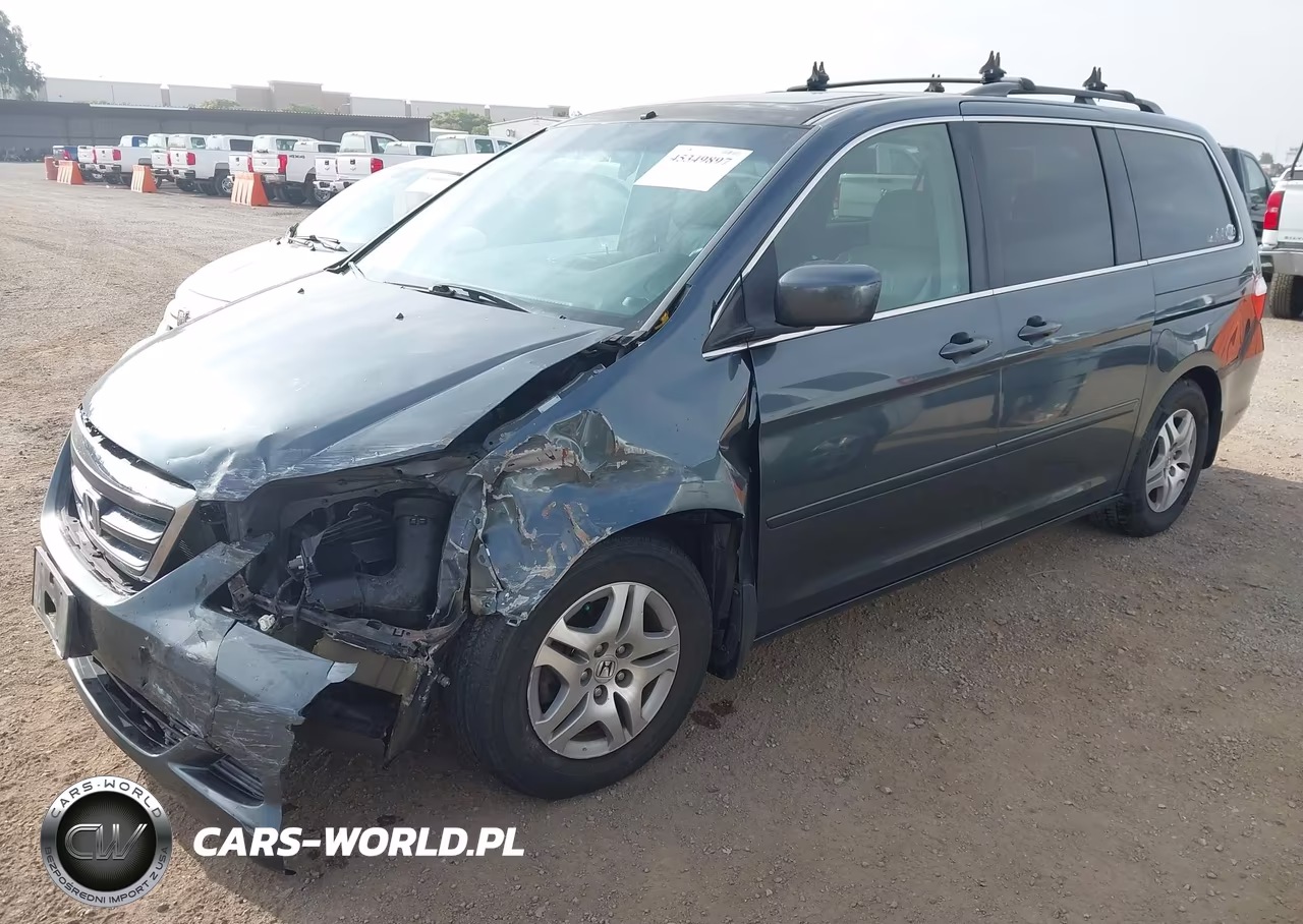 2006 Honda Odyssey Ex-L VIN:5FNRL38746B430545 - 2