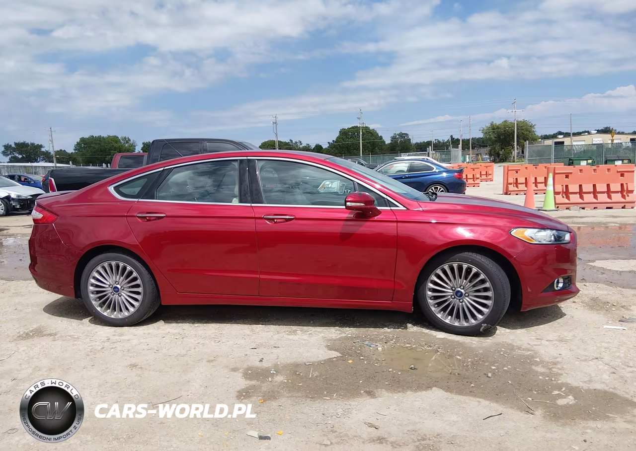 2015 Ford Fusion Titanium VIN:3FA6P0K9XFR217457 - 13