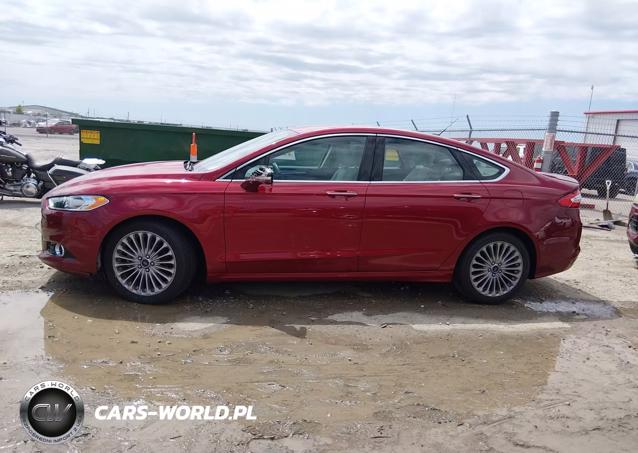 2015 Ford Fusion Titanium VIN:3FA6P0K9XFR217457 - 14
