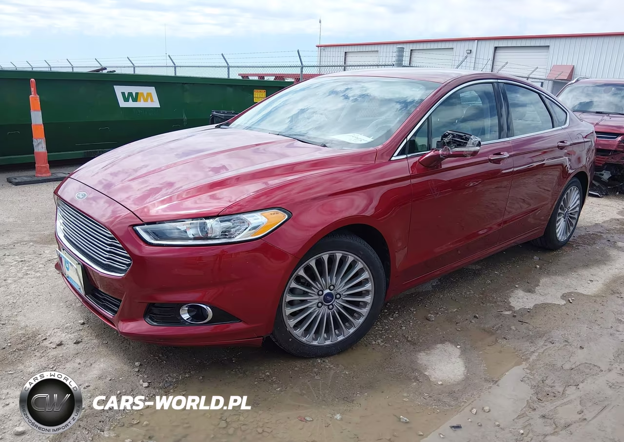2015 Ford Fusion Titanium VIN:3FA6P0K9XFR217457 - 2