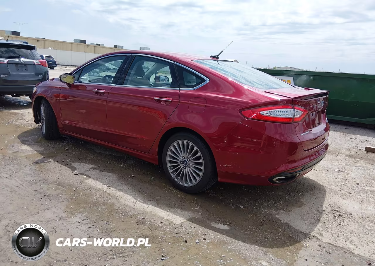 2015 Ford Fusion Titanium VIN:3FA6P0K9XFR217457 - 3