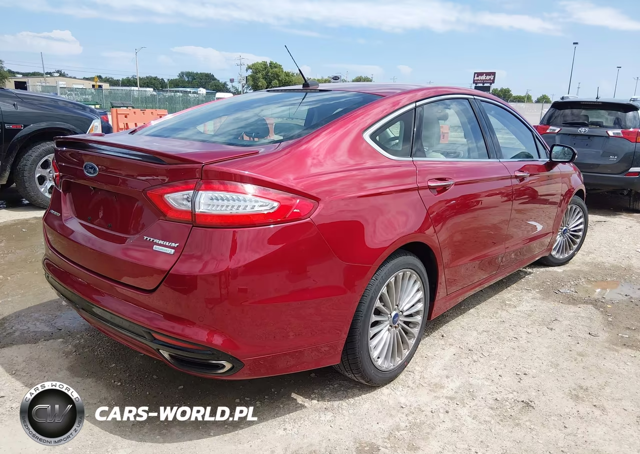 2015 Ford Fusion Titanium VIN:3FA6P0K9XFR217457 - 4