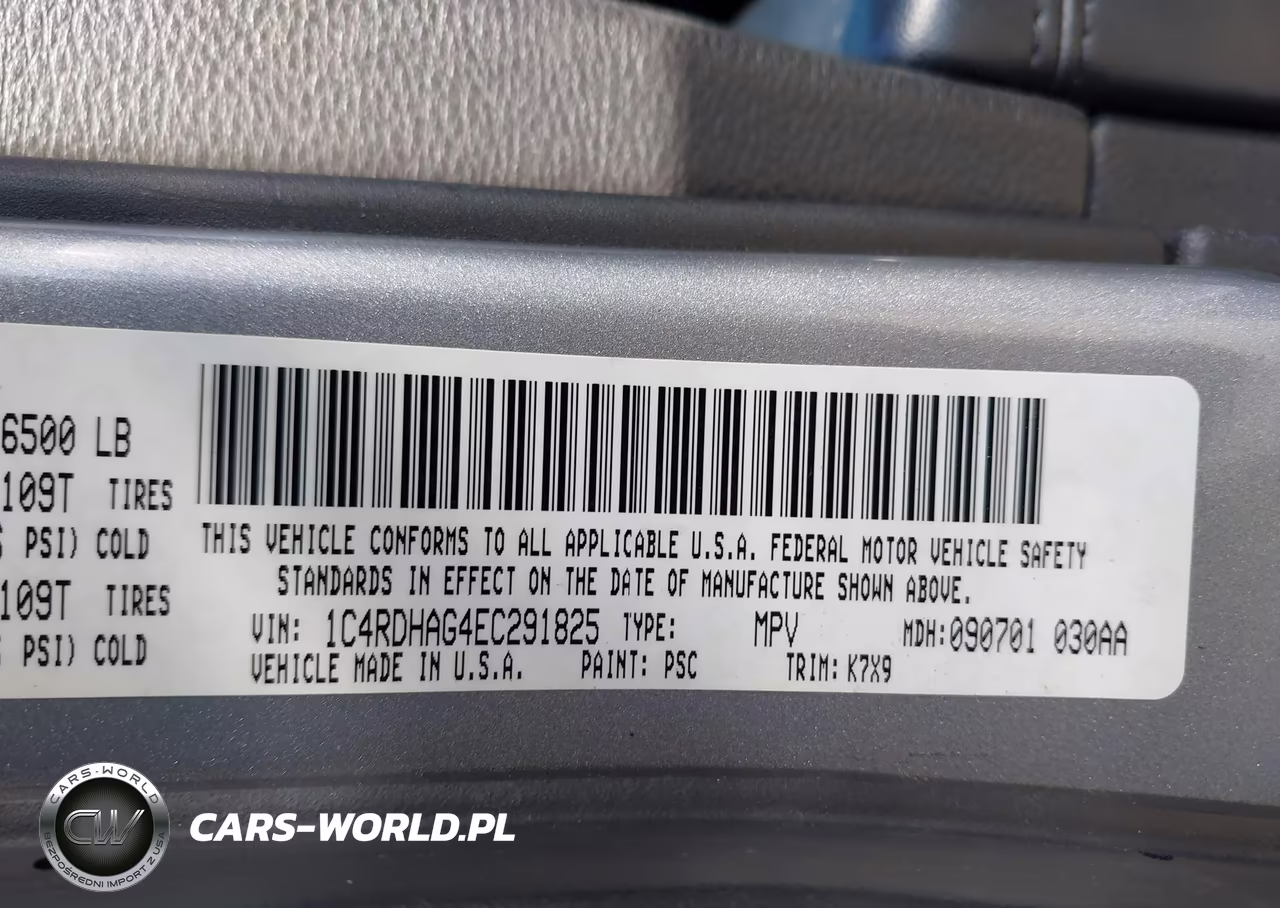 2014 Dodge Durango Sxt VIN:1C4RDHAG4EC291825 - 9