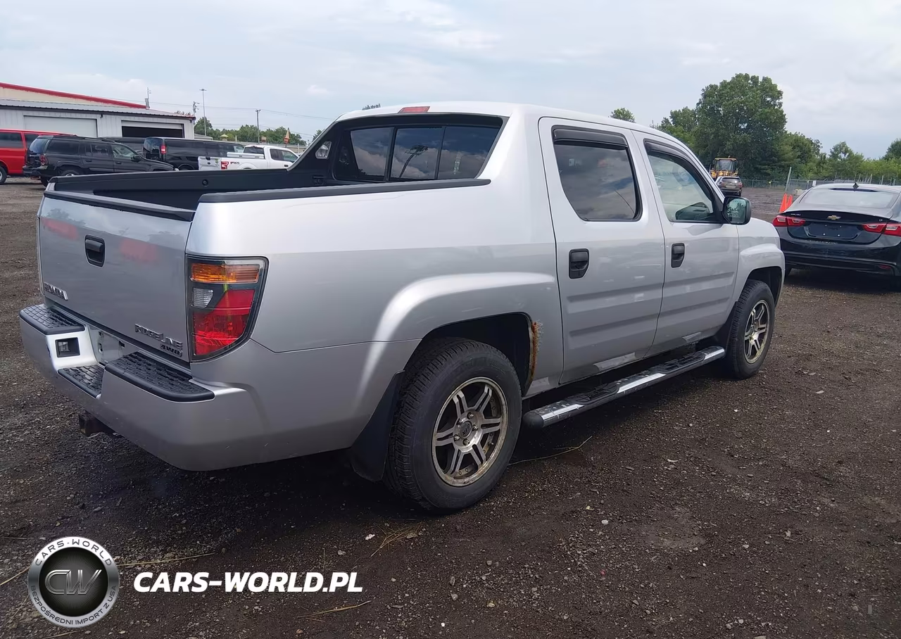 2007 Honda Ridgeline Rt VIN:2HJYK162X7H535933 - 4