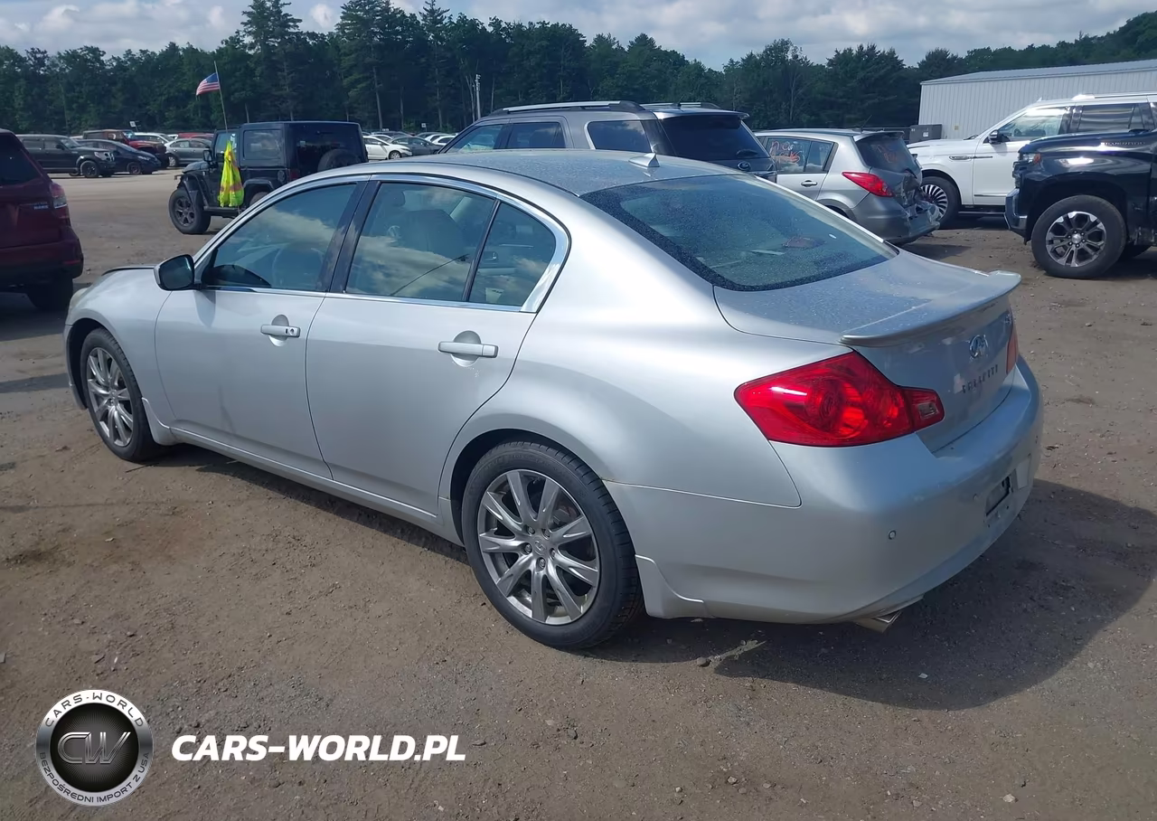 2011 Infiniti G37X Sport Appearance Edition VIN:JN1CV6AR0BM408365 - 3